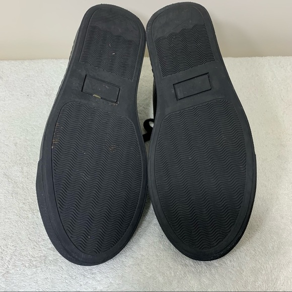 Maniqui Jeremy 7600 Black Leather Scolar Shoes Non Marking Sneakers Junior 7.5 - Picture 9 of 13